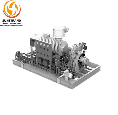 SFH-W7 Pompe industriali ad alta velocità orizzontali a girasole tipo sovrappeso