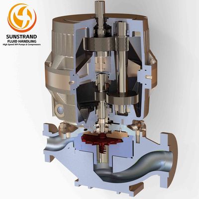 Un buon prezzo. Pompa Equivalente API 610 OH6 Alternativa Sundyne LMV 341 Pompa Integrale a Ingranaggi OH6 in linea