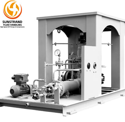 Un buon prezzo. Alternativa a Sundyne LMV 341 pompa centrifuga verticale ad alta velocità API 610 Oh6 pompa a ingranaggio integrato in linea