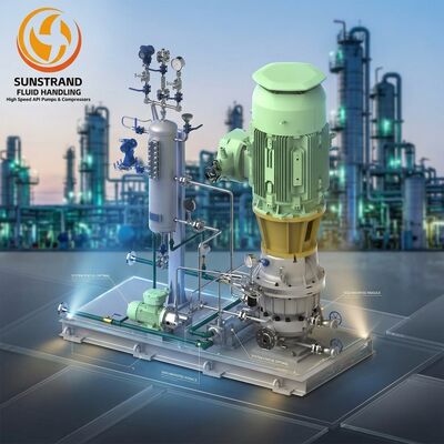Un buon prezzo. Sundyne LMV 311 Pompa centrifuga ad alta velocità sostitutiva 56 kW 75 CV in linea